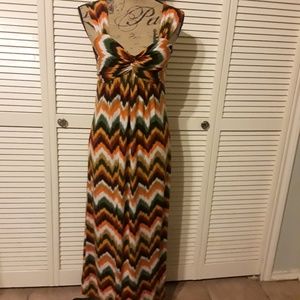 Ellen Parker Sleeveless Maxi Dress.  NWOT